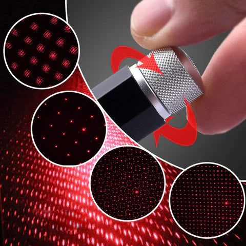 πππ π ππ²π π ππΏπ²π² LuxuryLightβ’ | USB Car Roof Star Light Mini Projector